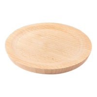 Vide-poches rond en bois de 13,8 cm - DCasa