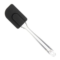 Spatule de cuisine en silicone noire