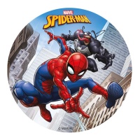 Gaufrette comestible de Spiderman de 15,5 cm