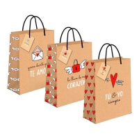 Sac cadeau de 45 x 33 x 10 cm d'Amour craft - 1 unité