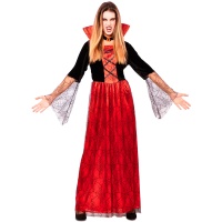 Costume de vampire sinistre pour femme