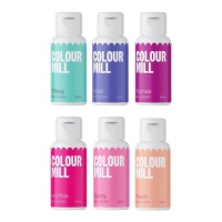 Colorant en gel à base d'huile Fairytale de 20 ml - Colour Mill - 6 unités