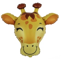 Ballon girafe de 80 x 68 cm - Conver Party