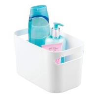 Organisateur de bain de 15,2 x 25,4 x 15,2 cm avec poignées multifonctions