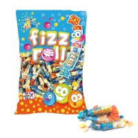 Sac assorti de bonbons comprimés Fizz Roll de 1,2 kg