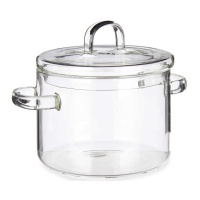 Casserole de 1,4 L en borosilicate - Vivalto