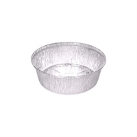 Récipient rond jetable de 21 x 5,7 cm - 2 unités