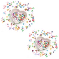 Paillettes en forme de fleurs de 1 cm - 5 gr