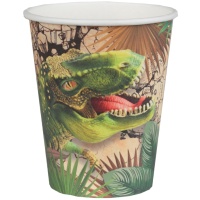 Verres de Dinosaures Jurassic de 270 ml - 10 unités