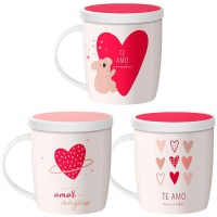 Tasse de 350 ml Amour avec filtre - 1 unité