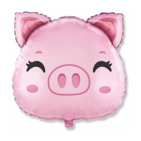 Ballon cochon de 60 x 60 cm - Conver Party