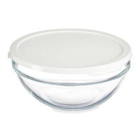 Boîte hermétique ronde en verre de 1700 ml