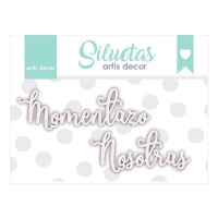 Chipboard momentazo et nous - Artis decor - 2 pièces