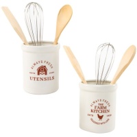 Pot pour ustensiles de cuisine Farm House de 12,5 cm