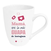 Tasse de 350 ml Maman Instagram