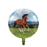 Ballon rond de cheval de 45 cm - Creative Converting