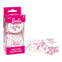 Capsules pour cupcakes Barbie blanches - Décorez - 36 unités