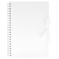 Album blanc avec pages blanches A4 de 30,7 x 21,6 cm - Artemio - 1 unité