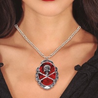 Pendentif de crâne de pirate