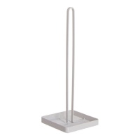 Support de rouleau de papier toilette blanc de 41 cm