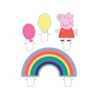 Bougies Peppa Pig - 4 unités