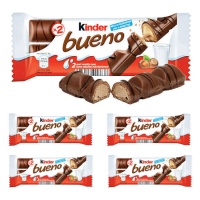 Kinder bueno au chocolat au lait - 5 unités