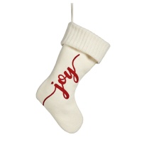 Chaussette de Noël Joy de 46 cm