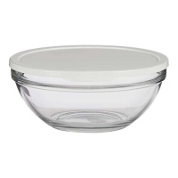 Tupper en verre rond de 2500 ml