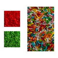 Vermicelles de couleurs 1,2 kg - Dekora