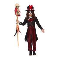 Costume de sorcier vaudou élégant pour enfant