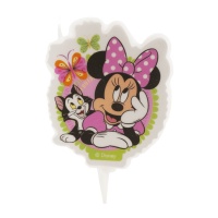 Bougie d'anniversaire Minnie de 7,5 cm