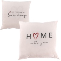 Coussin de Home Love de 55 cm - 1 unité