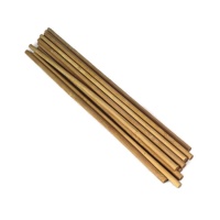 Piliers en bois pour gâteaux de 30 x 0,5 cm - PME - 12 unités