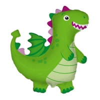 Ballon dragon vert de 92 cm - Conver Party