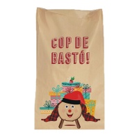 Enveloppe cadeau 40 x 25 cm de Tió de Nadal - 4 unités