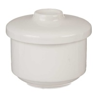 Sucrier en porcelaine blanc