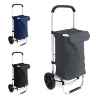 Chariot de courses pliable de 50 L en couleurs - DCasa