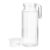 Carafe en verre de 0,95 L avec couvercle