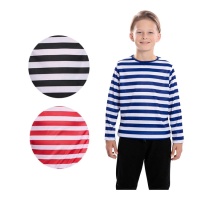 T-shirt à manches longues rayée pour enfant