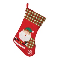 Chaussette de Père Noël de 43 cm