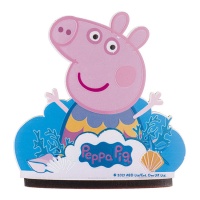 Topper pour gâteau Peppa Pig de 12,5 x 12 cm