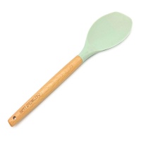 Spatule Scraper menthe avec manche en bois de 31,5 cm - Happy Sprinkle