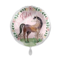 Ballon cheval d'anniversaire de 43 cm