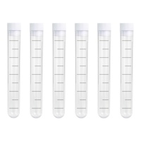 Verres de tube d'examen de 13 ml - 6 unités