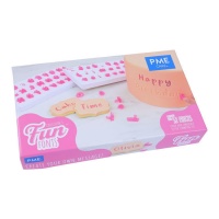 Kit de tampons de lettres Font 3 - PME - 52 pièces