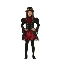 Costume de vampire gothique pour fille