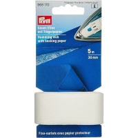 Bande adhésive ourlets avec papier support de 3 cm - Prym - 5 m