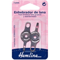 Enfile-aiguilles pour laine - Hemline - 2 unités