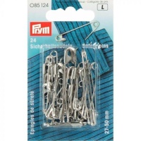 Épingle de sûreté de tailles assorties 2,7, 3,8 et 5 cm - Prym - 24 unités