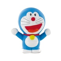 Figurine pour gâteau de Doraemon avec baguette de 6 cm - 1 unité